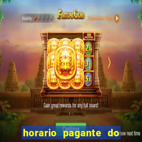 horario pagante do coelho fortune